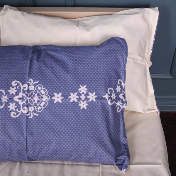 Фото - Комплект постельного белья MirSon 22-1394 Vintage Filigree 220х240 (2200010564914)